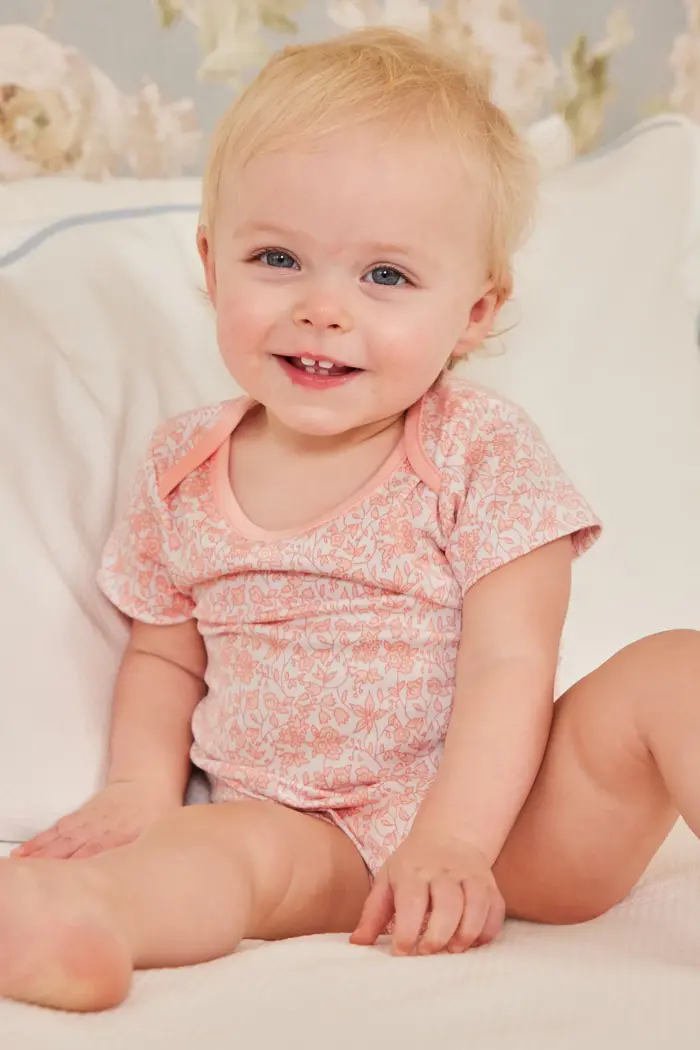 Soft Cotton Bodysuit Bundle – English Rose - Image 2