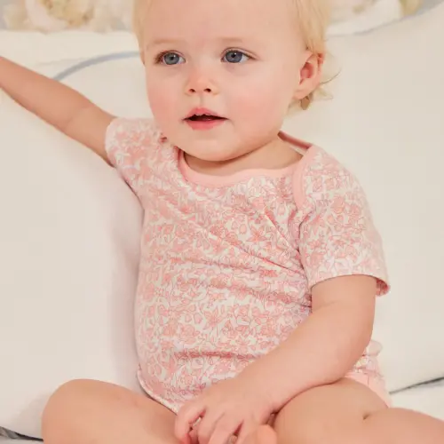 Soft Cotton Bodysuit Bundle – English Rose