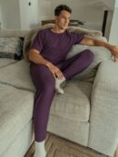 Men's Bamboo Lounge Pants in English Ivy
