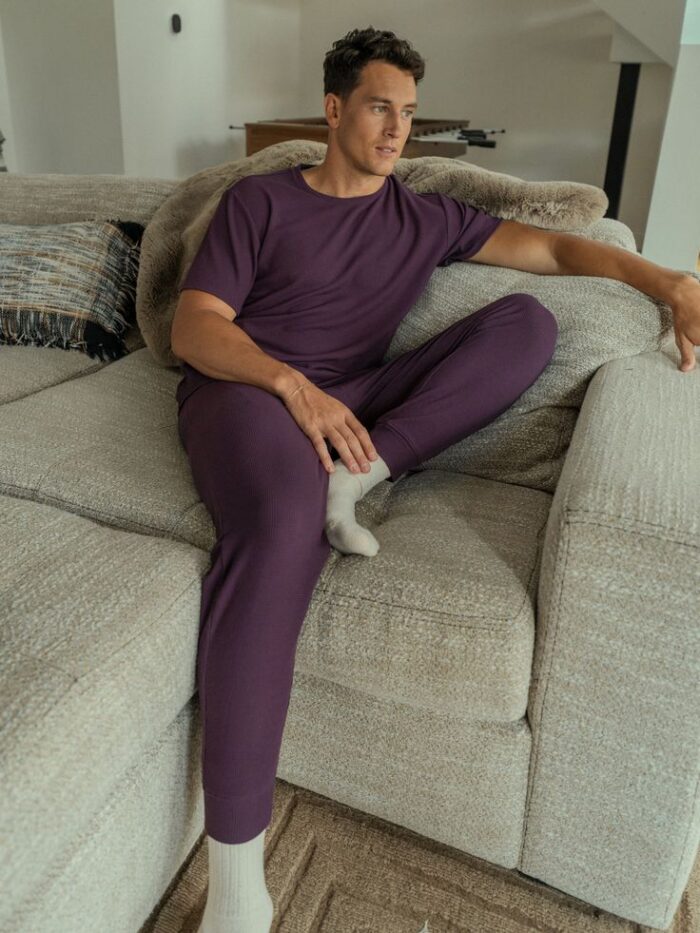 Men's Bamboo Lounge Pants in English Ivy