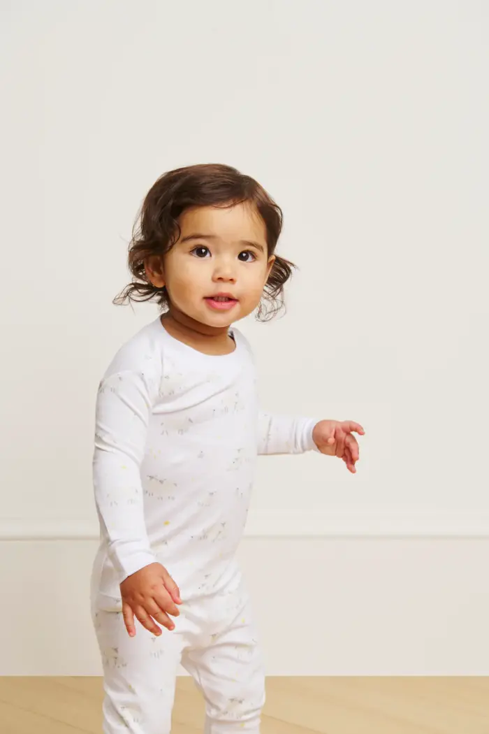 Baby Cotton Pajama Set – Sleepy Sheep - Image 2