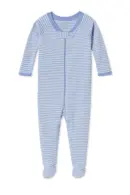 Baby Sleeper with Dual Zippers – Hydrangea