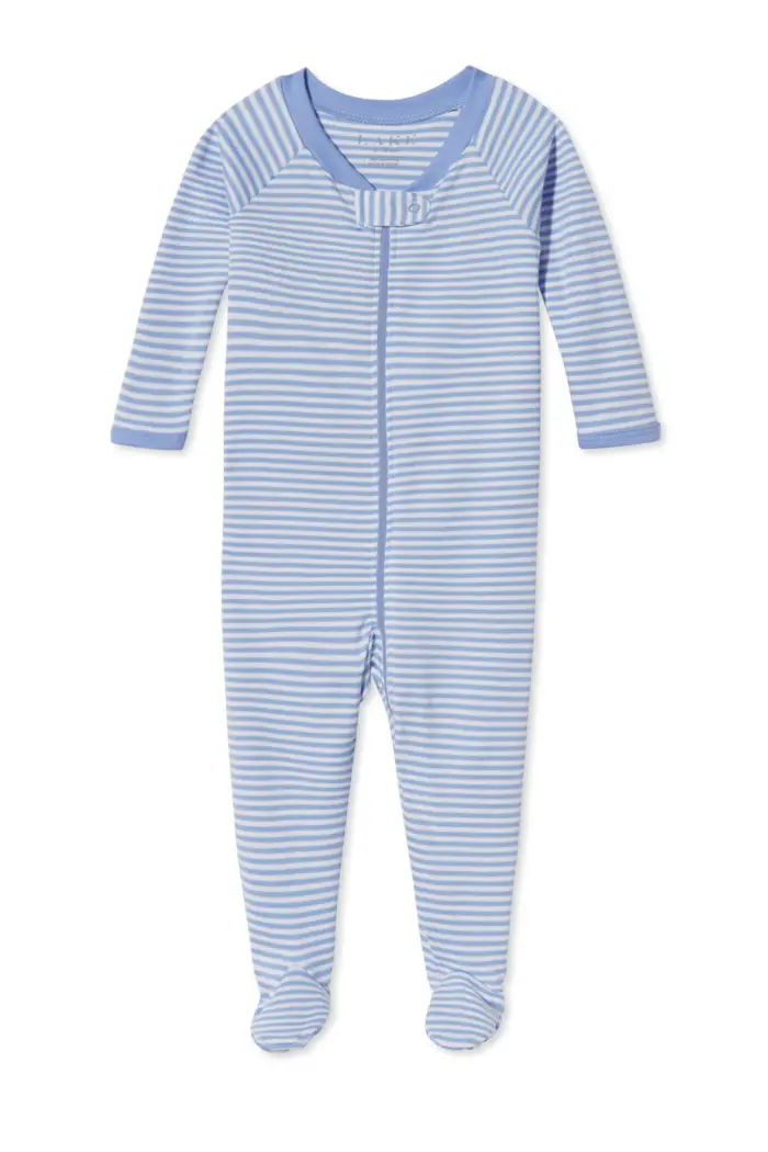 Baby Sleeper with Dual Zippers – Hydrangea - Image 2