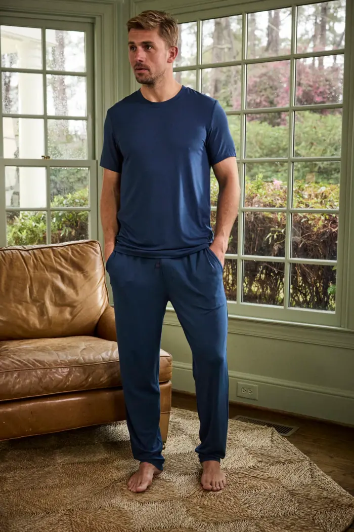 Men’s  Navy Loungewear Set