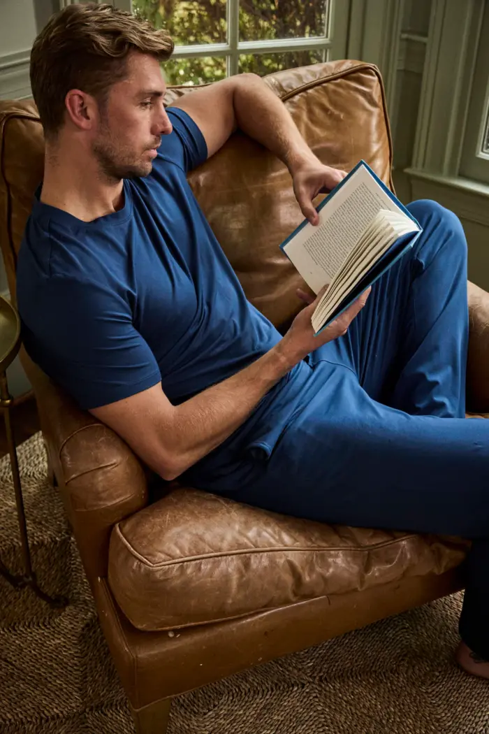 Men’s  Navy Loungewear Set - Image 3