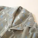 Short-Sleeve Dog Print Pajama Set