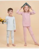 Unisex Kids Pajamas – Soft Cotton Long Sleeve Sleepwear Set