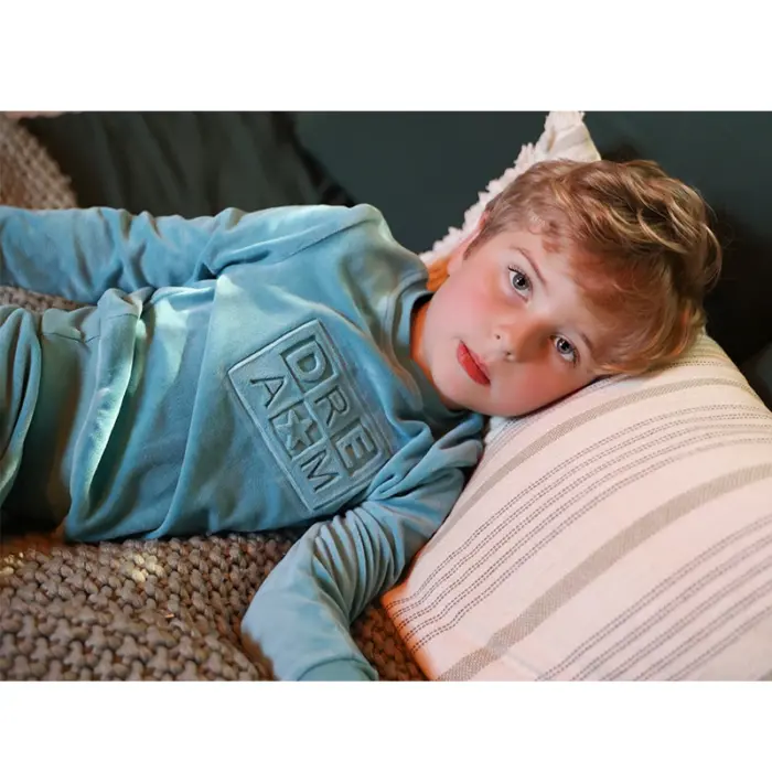 Kids Printed Pajamas Set – Soft Long Sleeve Sleepwear - Image 4