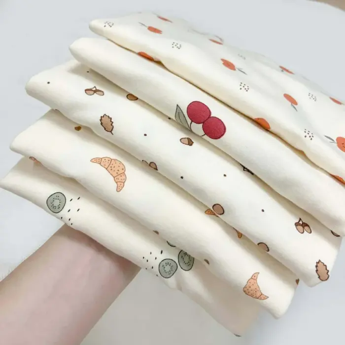 Kids Cherry Print Pajamas – Soft Cotton Long Sleeve Set - Image 6