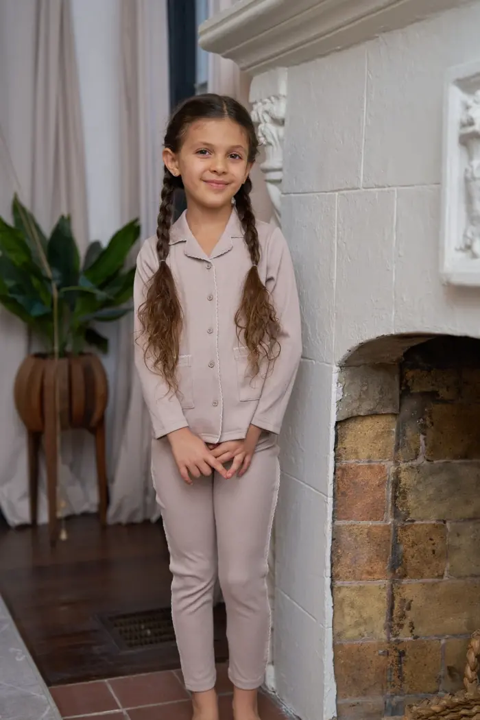 Children’s Winter Pajamas Set – Cozy Long Sleeve Sleepwear - Image 2